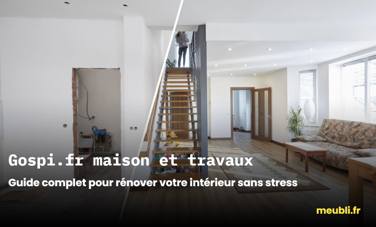 Gospi.fr maison et travaux : guide complet pour rénover votre intérieur sans stress
